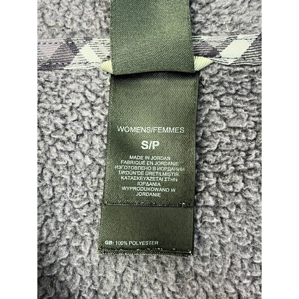 The North Face Knit Fleece Jacket Womens Lavender S Zip Front Pockets CorpCore - Picture 11 of 13